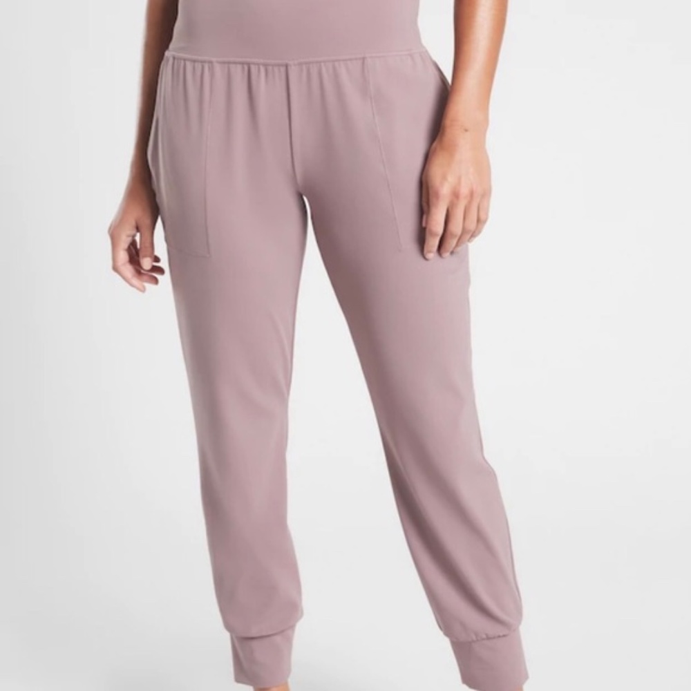 NWOT Athleta Salutation Cruise Jogger | Flora Mauve